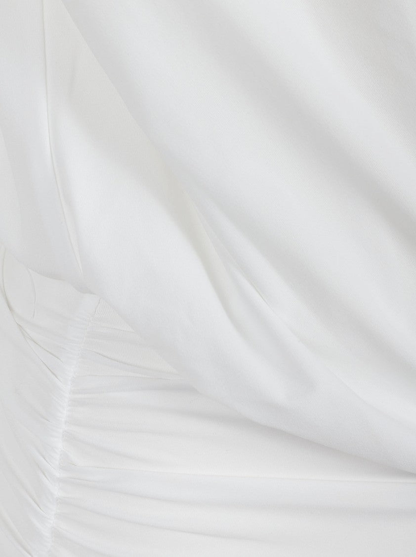 Amazuin Candice Off White Mini Dress