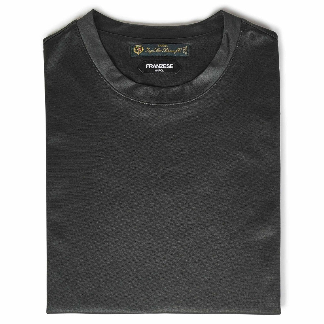 Lapointe Italian Cotton Green T-Shirt With Design