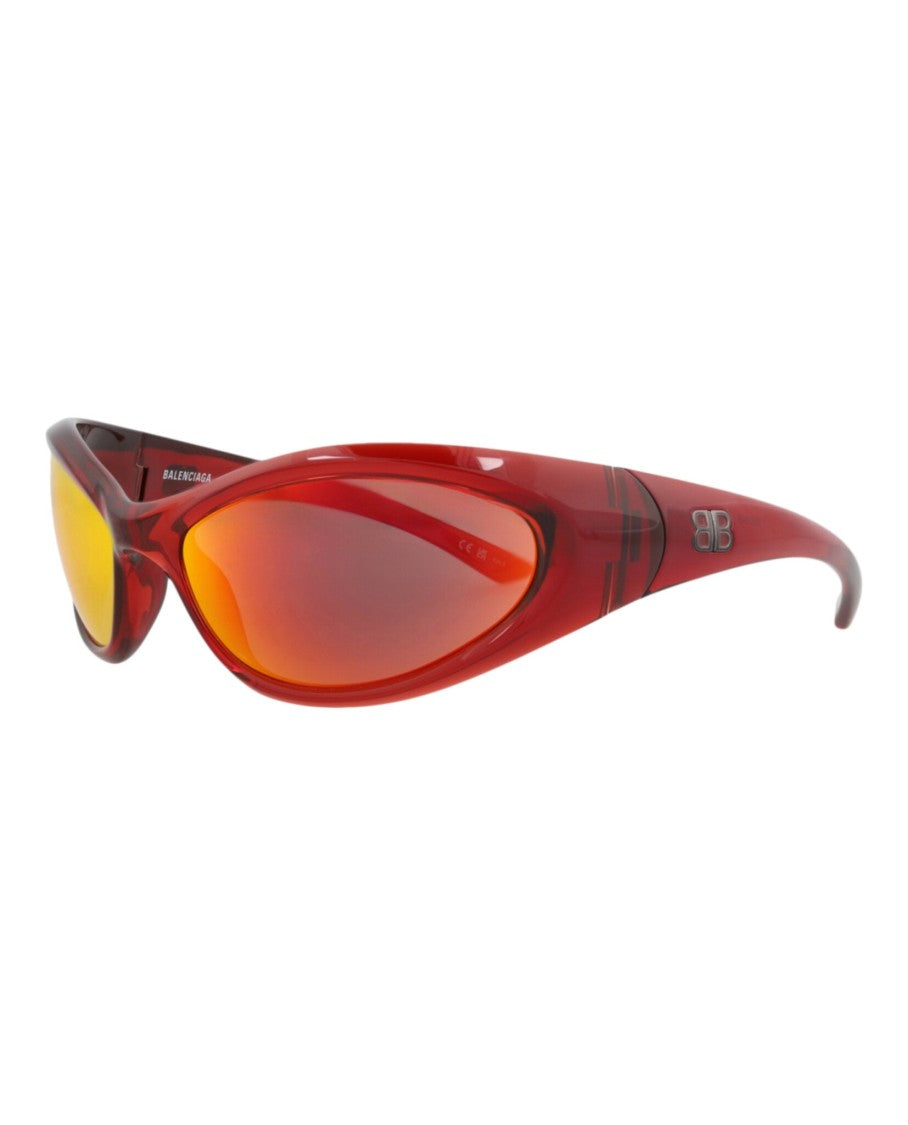 Balenciaga Shield-Frame Bio-Injection Sunglasses