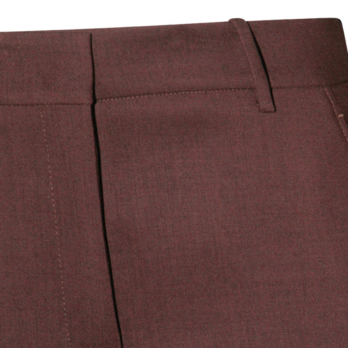 Incotex Brown Wool Pants