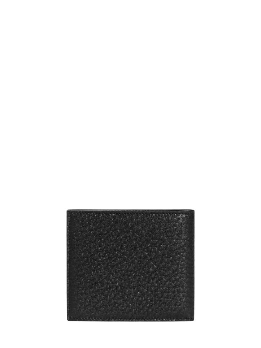 Dolce & Gabbana Portafogli Vitello Odissea Leather Bifold Wallet