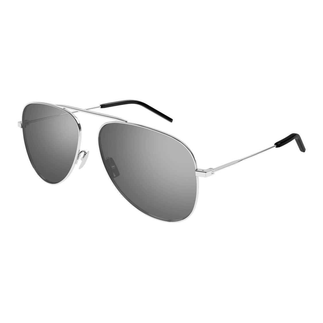 Saint Laurent Sl 800 Teardrop-Shaped Aviator Sunglasses
