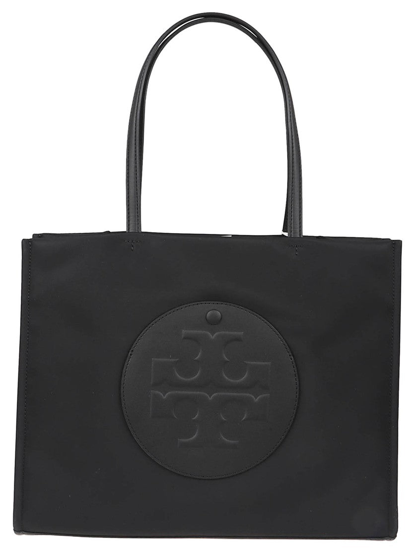 Tory Burch Rectangular Nylon Bag With Magnetic Closure