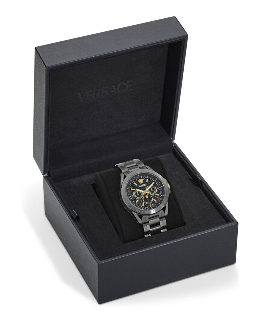 Versace V-Galaxy Moonphase Bracelet Watch