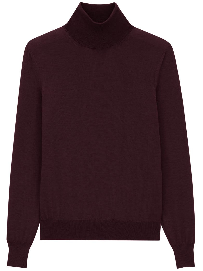 Saint Laurent Pull High Mock Neck Sweater