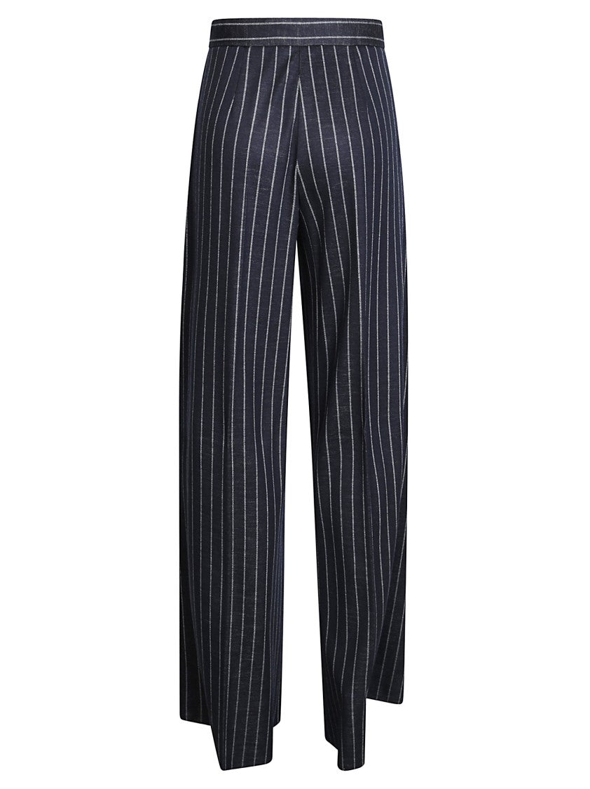 Max Mara Tailored Pinstripe Straight-Leg Pants