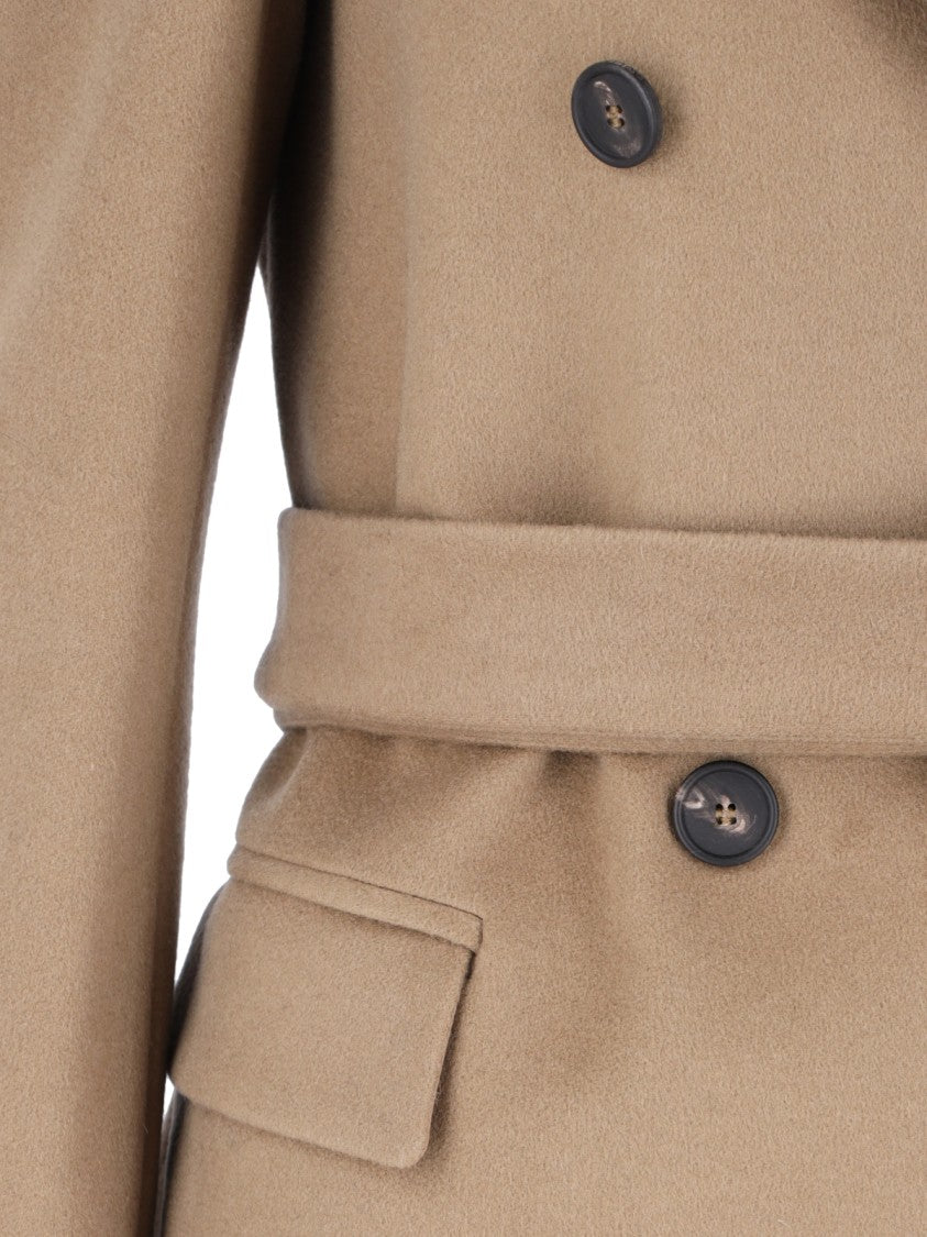 Tagliatore "Jole" Double-Breasted Coat