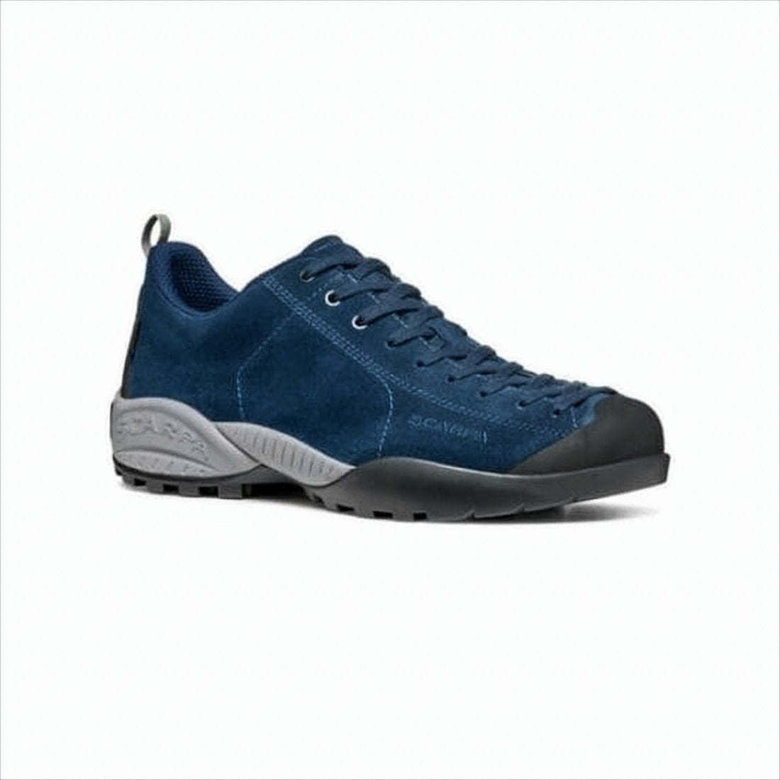Scarpa Suede Low-Top Sneakers With Reinforced Toe Cap