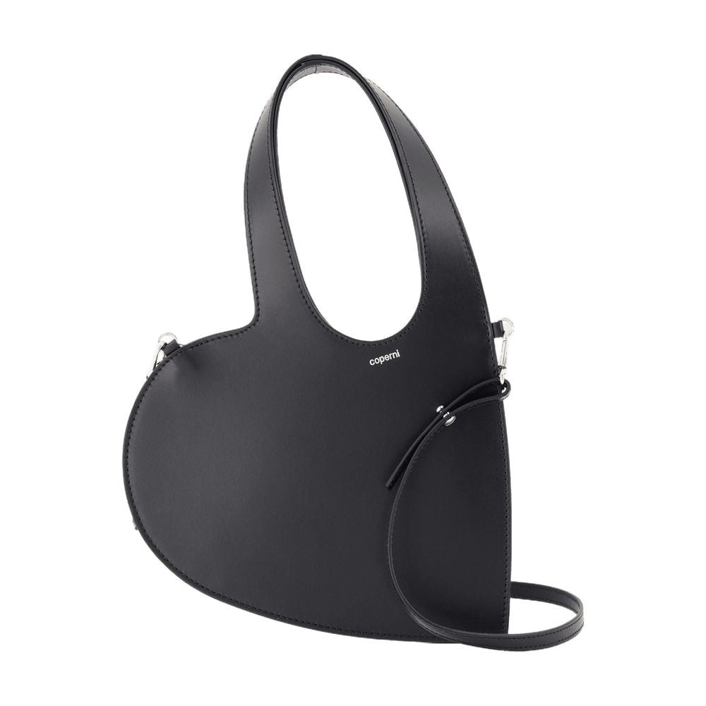 Coperni Baby Heart Crossbody - Leather - Black