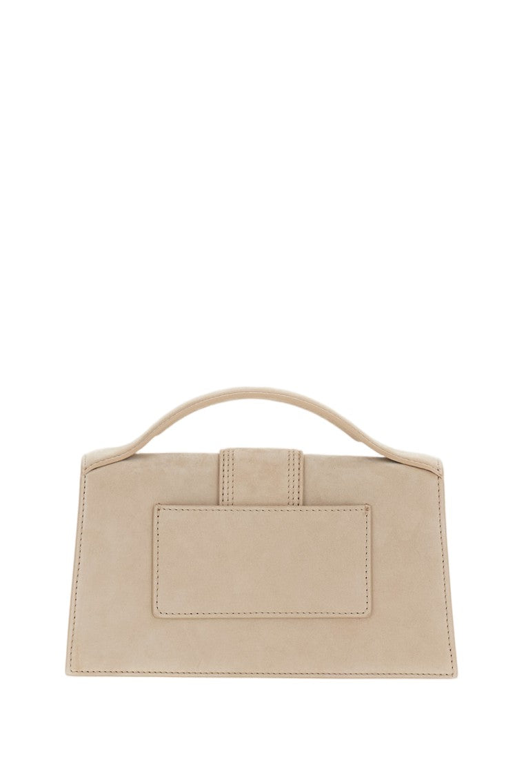 Jacquemus Beige Le Grand Bambino Suede Shoulder Bag