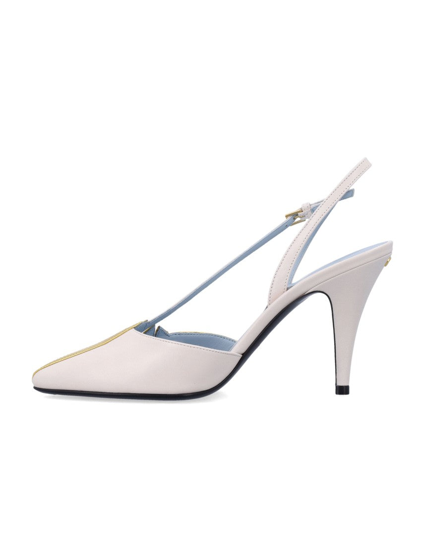 Valentino Garavani Folifoliage Sling Back