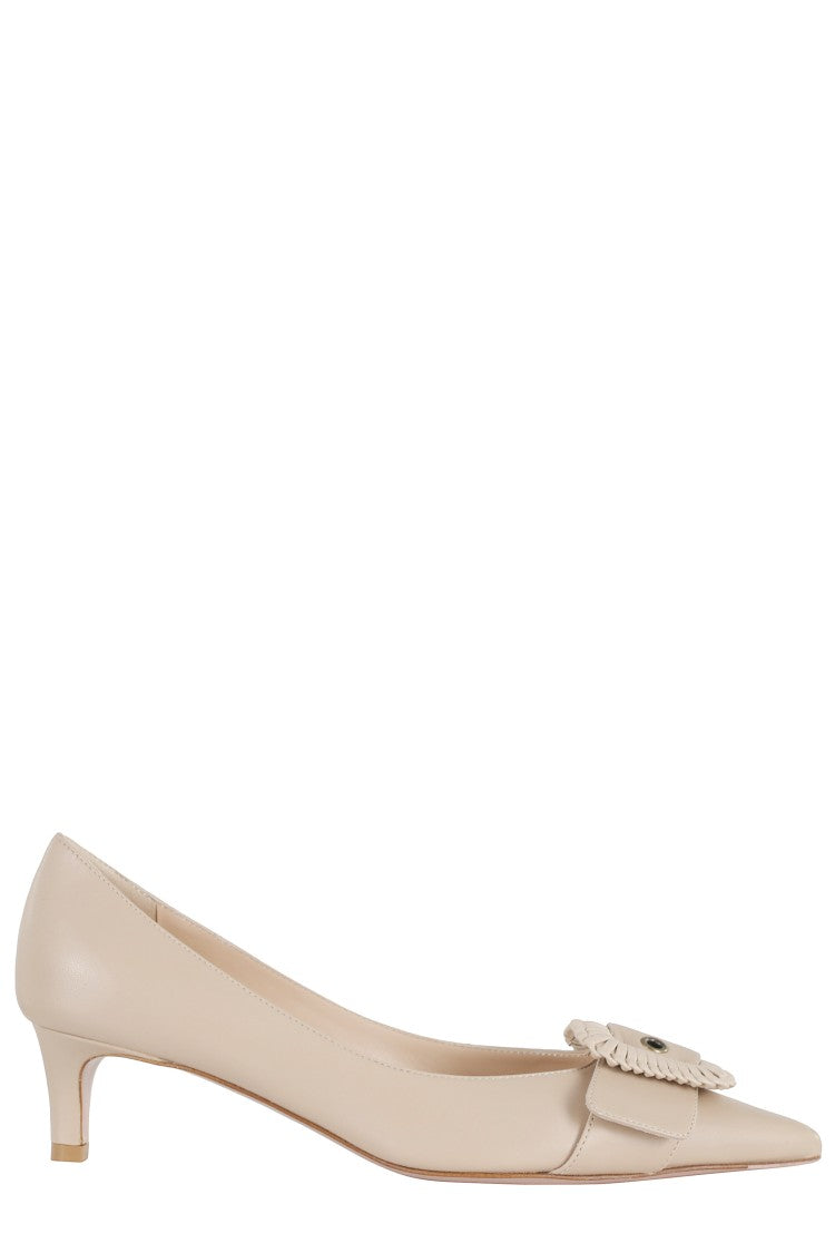 Roberto Festa Natural Sirio Leather Pumps