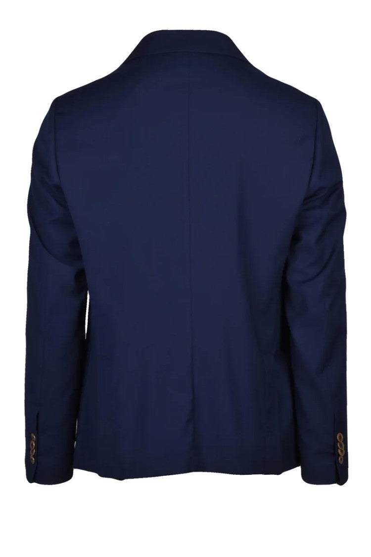Daniele Alessandrini Jacket Polyester/Viscose/Elastane - Blue