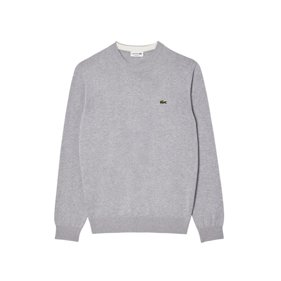 Lacoste Organic Cotton Grey Pullover