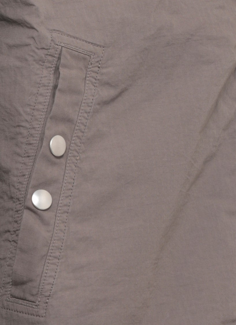 Drkshdw By Rick Owens Zipfront Oversize Cotton Jacket