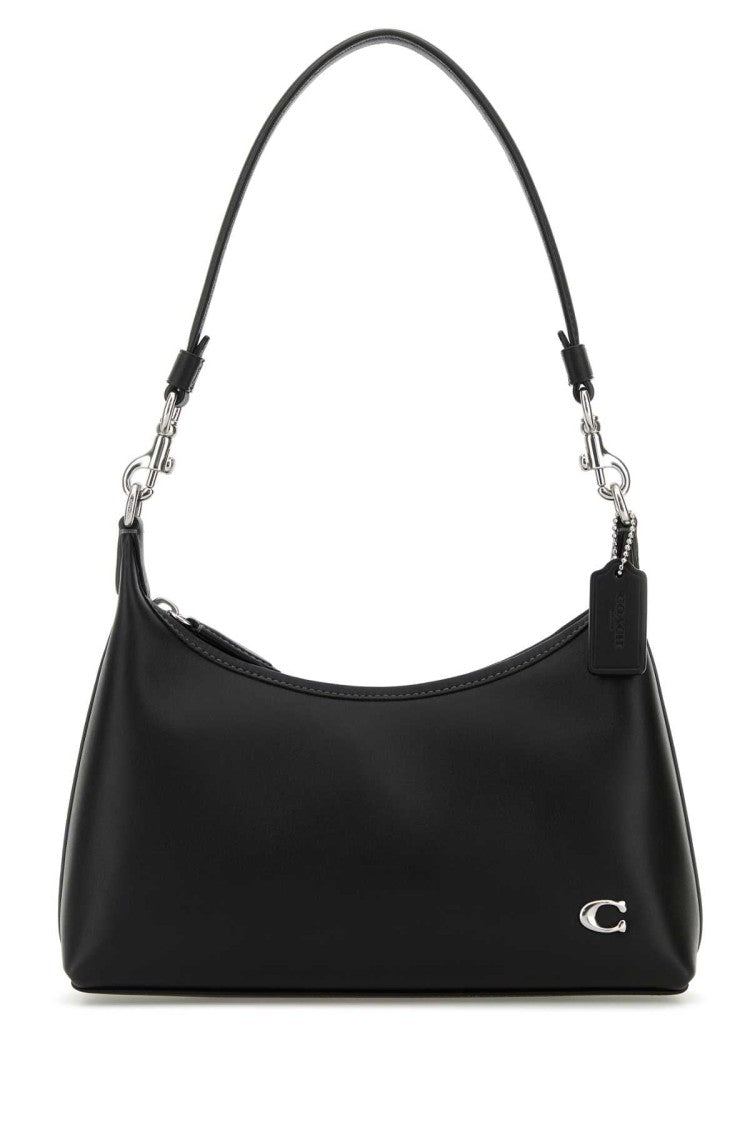 Coach New York Black Leather Juliet 25 Shoulder Bag