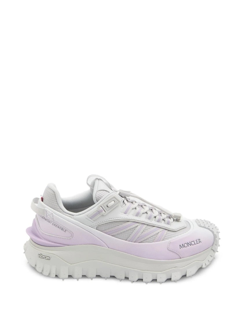 Moncler Grey Trailgrip Chunky Sole Sneakers
