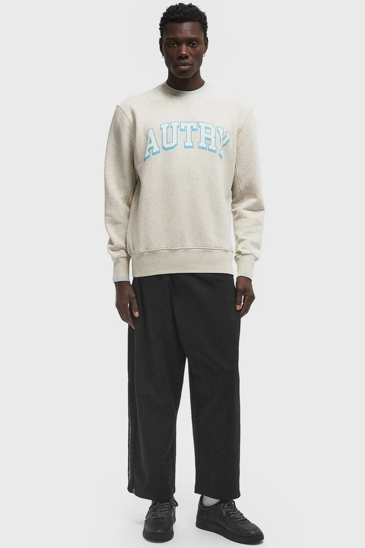 Autry Gray Cotton Sweatshirt