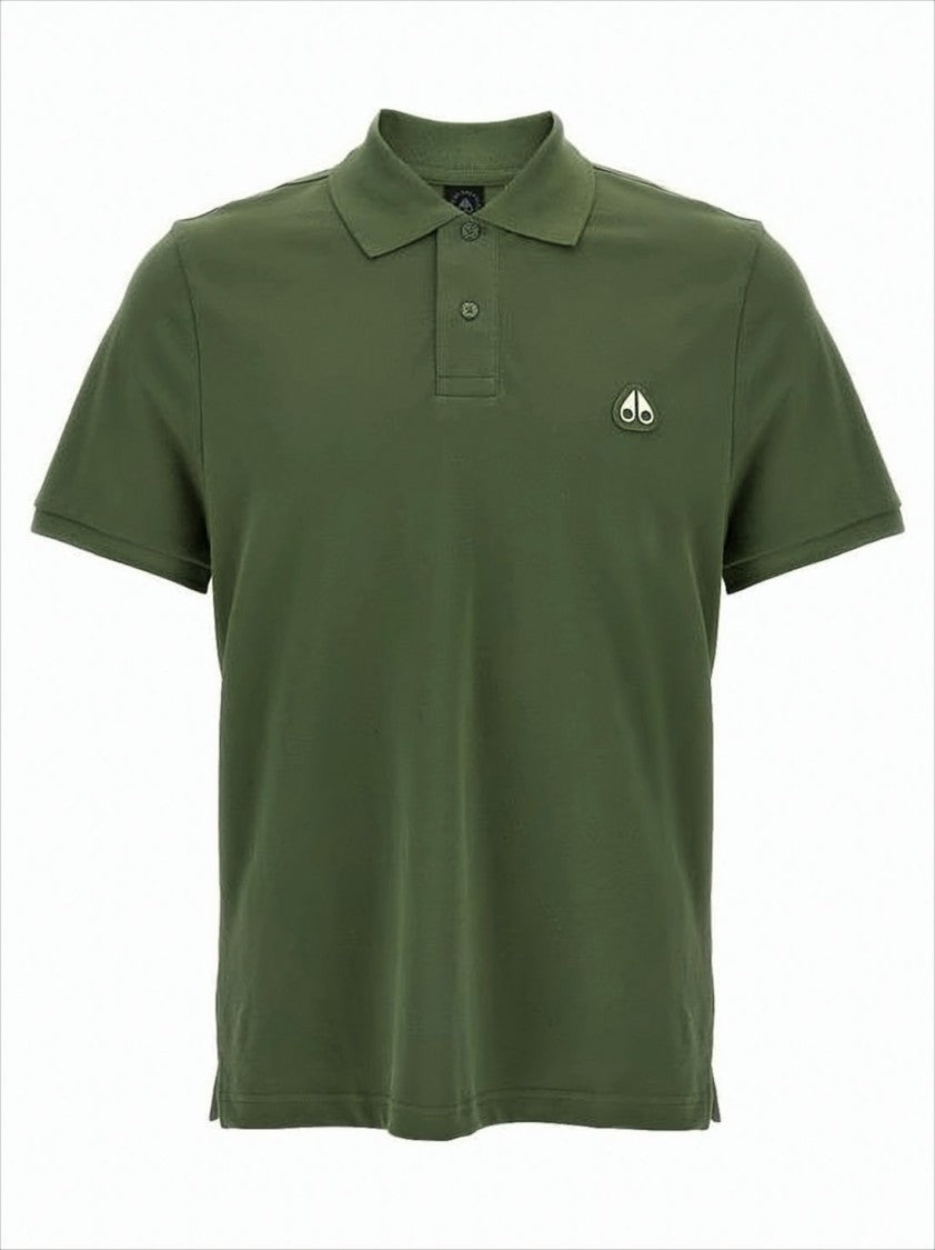 Moose Knuckles Short-Sleeve Polo Shirt With Traditional Collar