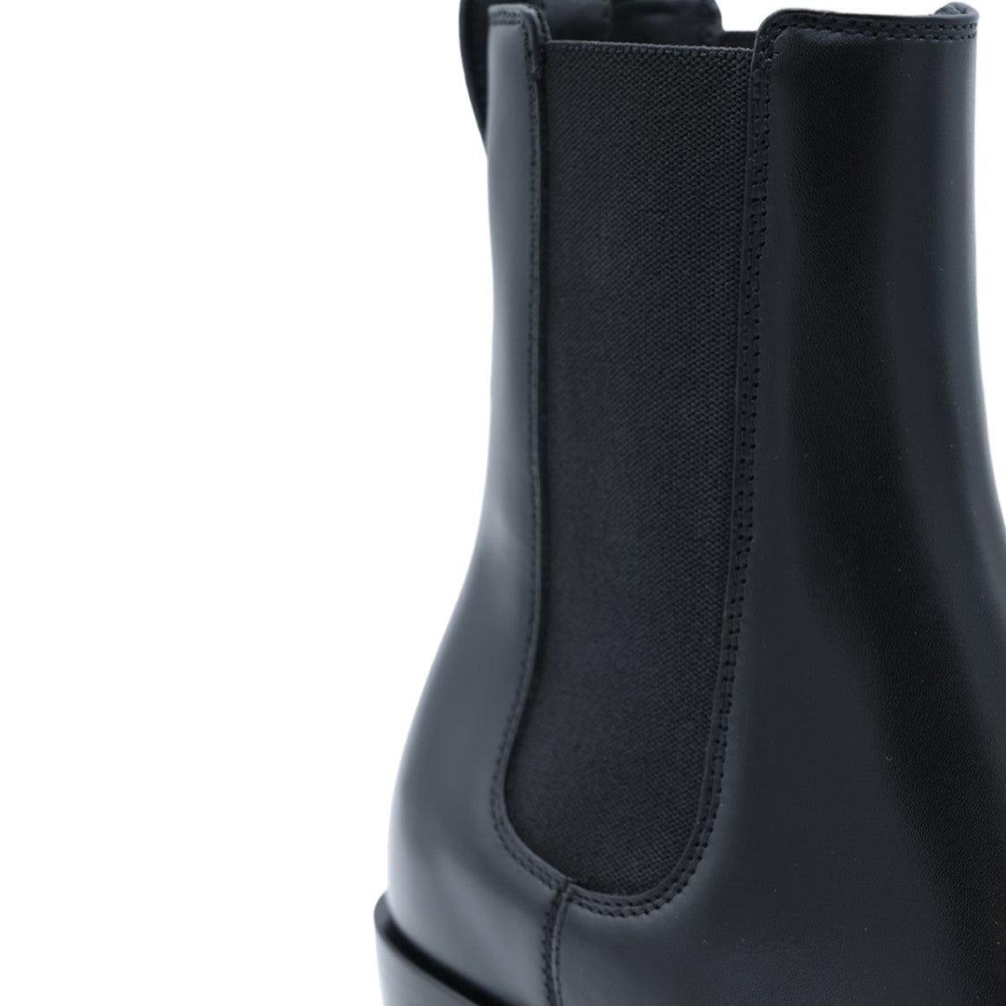 Tom Ford Pointed Toe Elastic Panel Low Block Heel Ankle Boots