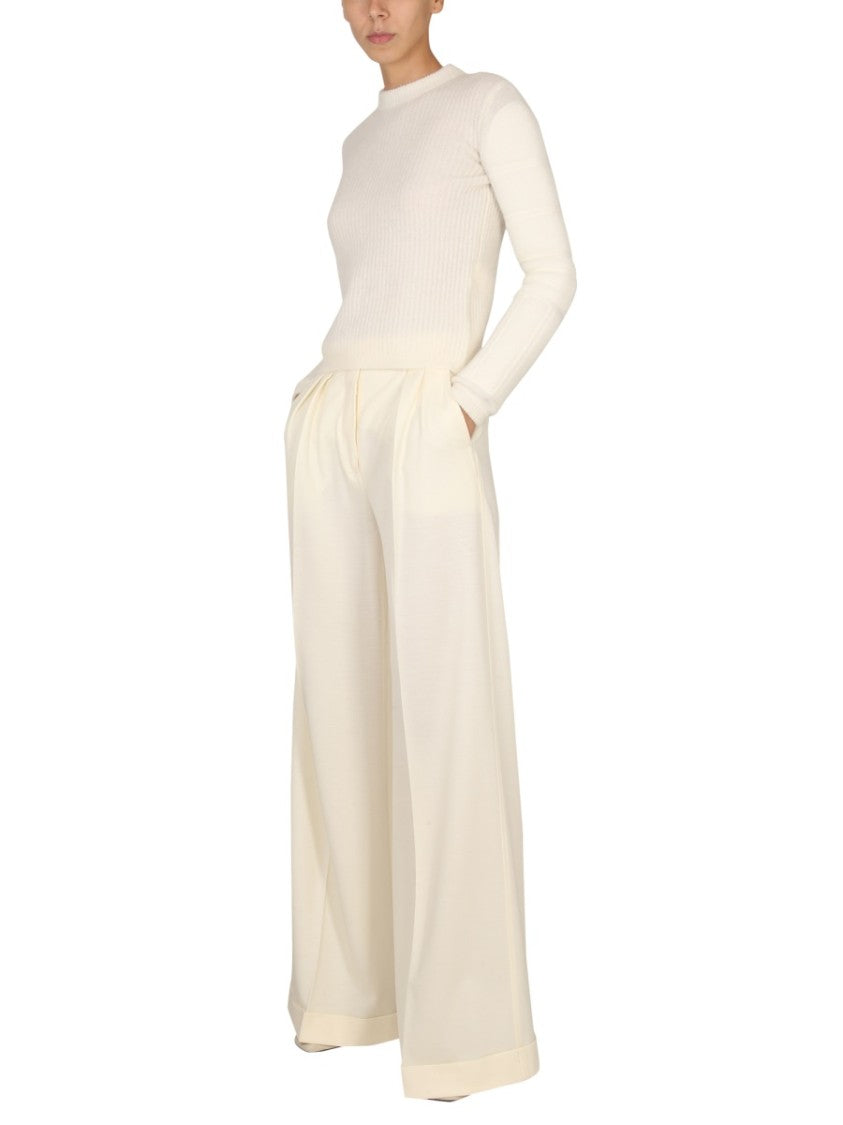 Max Mara Stretch Mohair Yarn Knit Sweater