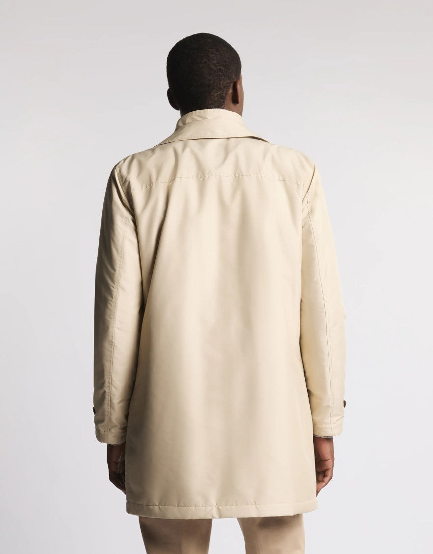 Fay Mid-Length Waterproof Casual Jacket With Design