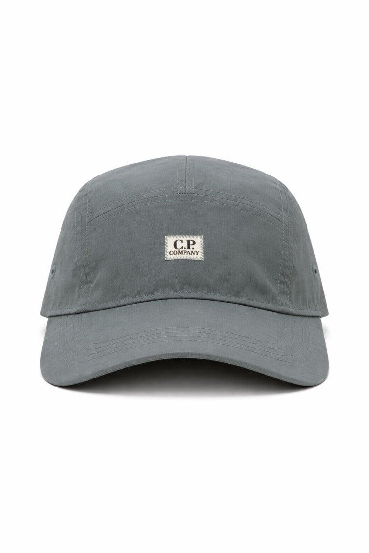 C.P. Company Logo Label Curved Peak Cap