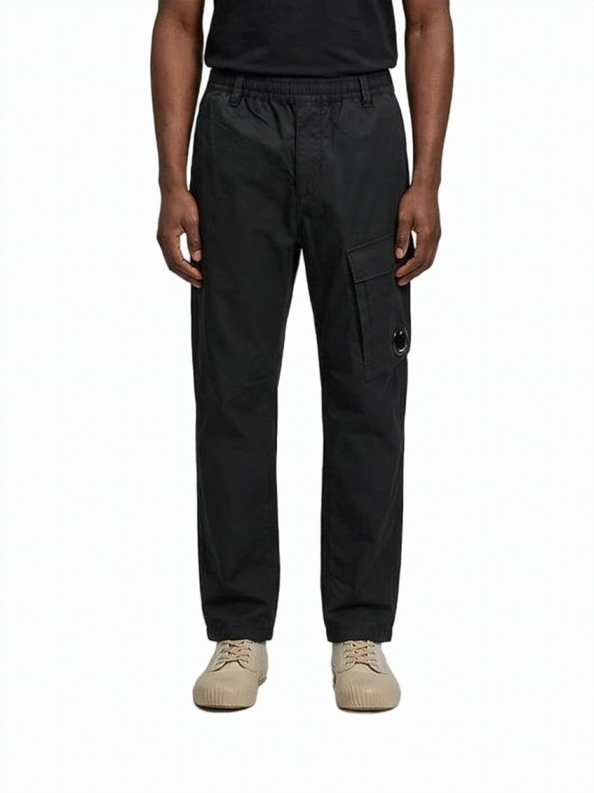 C.P. Company Relaxed Fit Straight Pants With Tapered Leg