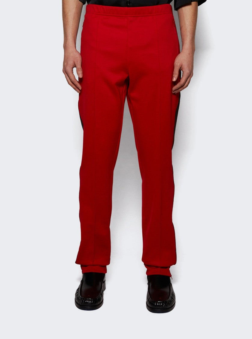 Maison Margiela Red Regular Fit Tapered Leg Pants