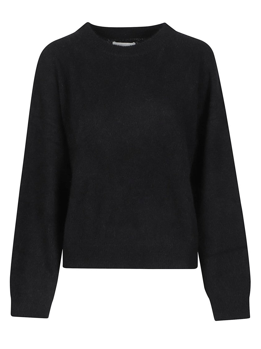 Loulou De Saison Tristan Lds Round Neck Wool-Yak Sweater