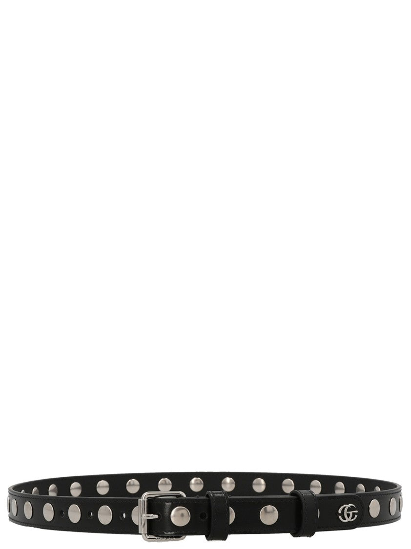 Gucci Logo Stud Belt