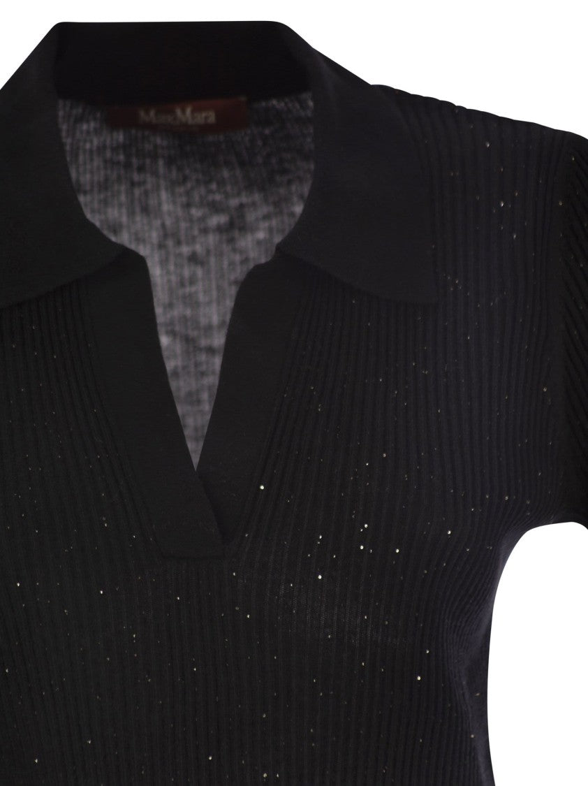 Max Mara Uberta - Wool And Silk Polo Shirt