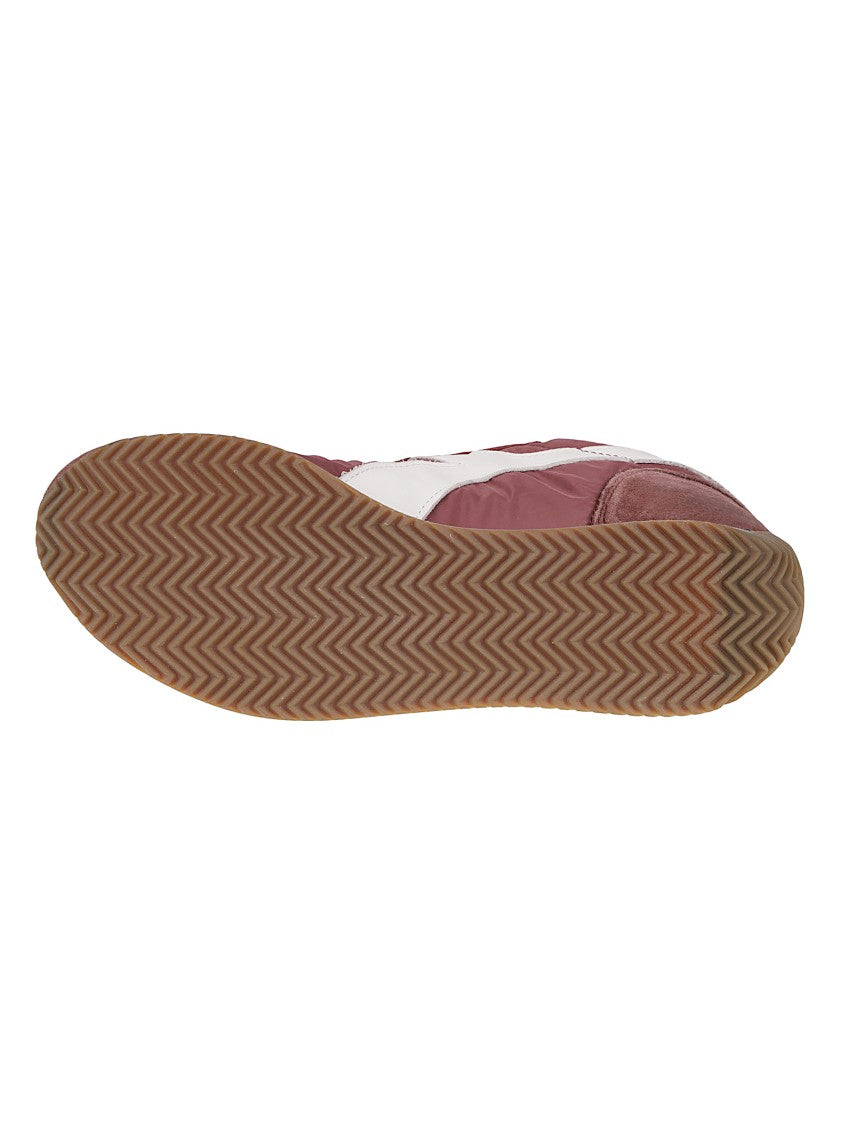 Diadora Equipe Vela Sw Low-Profile Burgundy Sneakers
