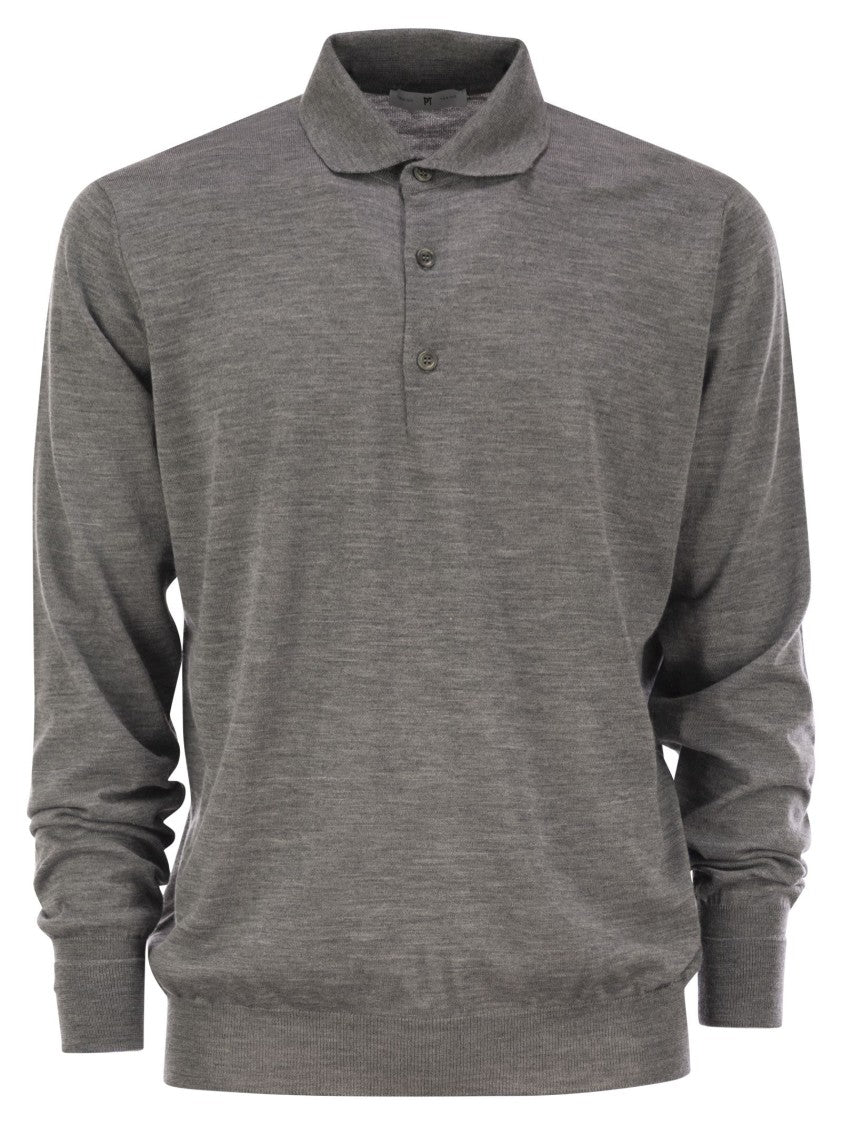 Pt Torino Wool Polo Shirt