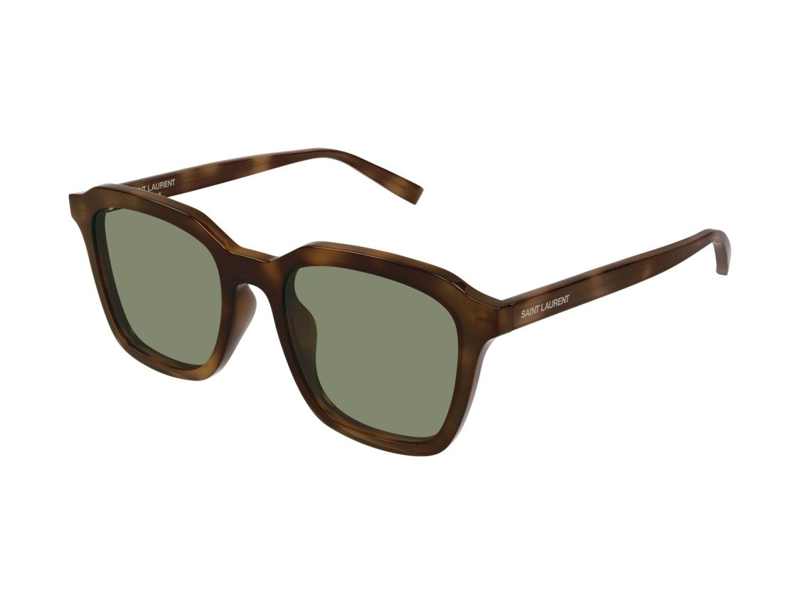 Saint Laurent Sl 457 Oversized Square Tortoiseshell Sunglasses
