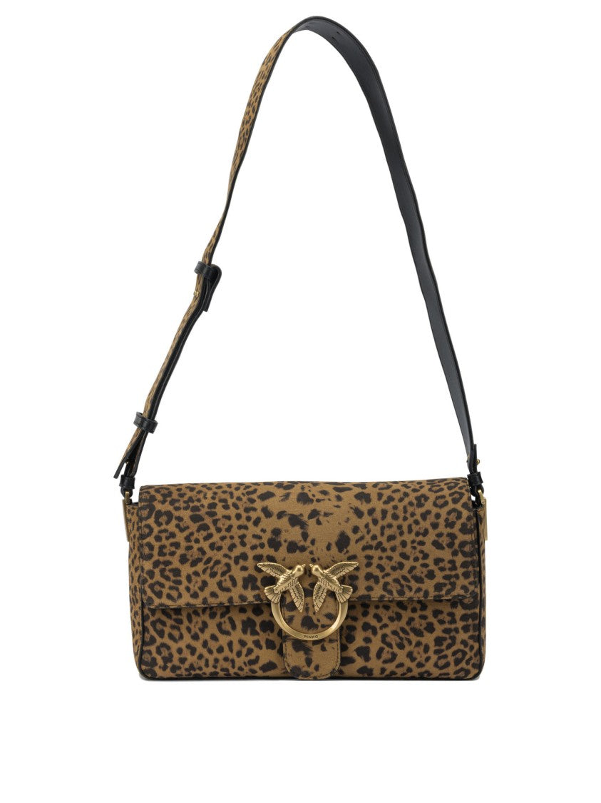 Pinko Leather Crossbody Bag