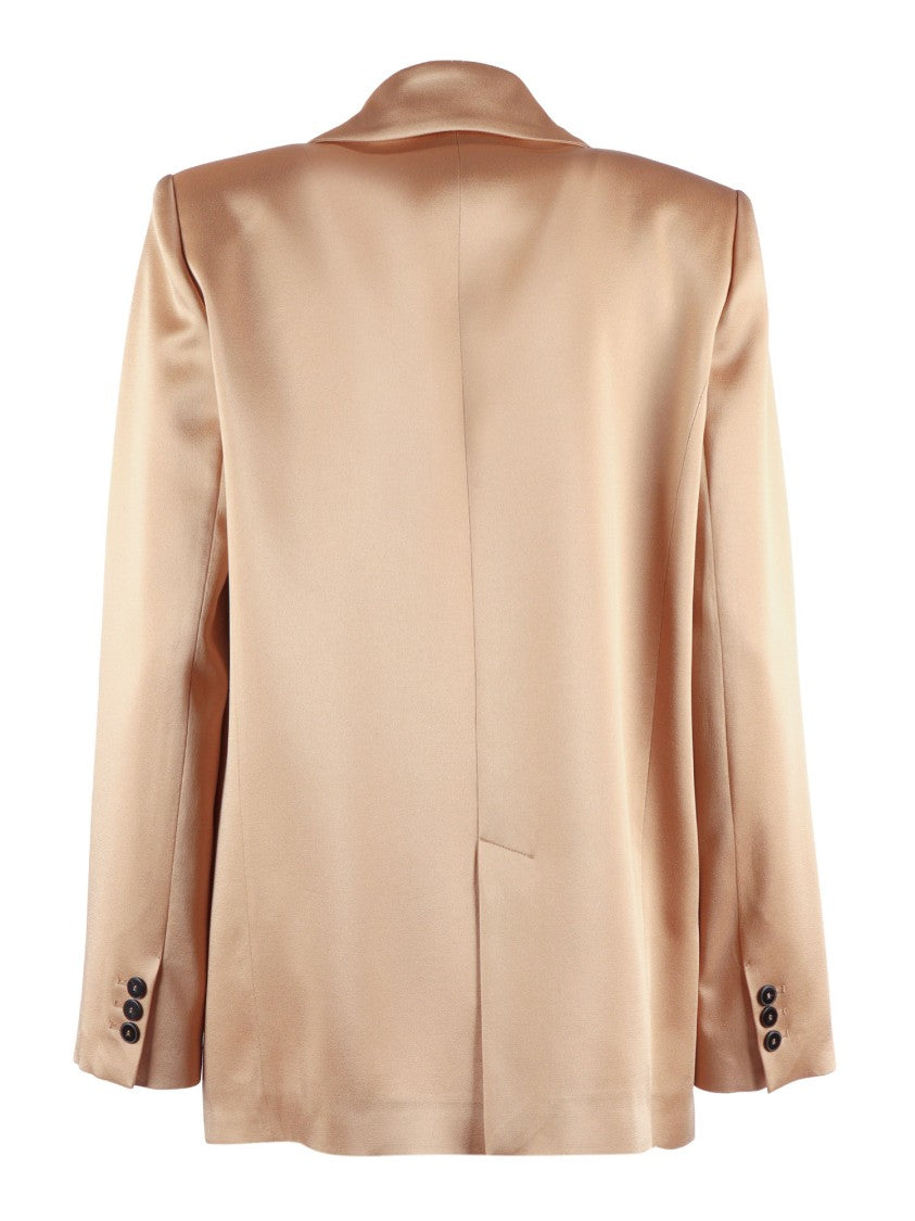 Forte Forte Shiny Envers Satin Tailored Jacket