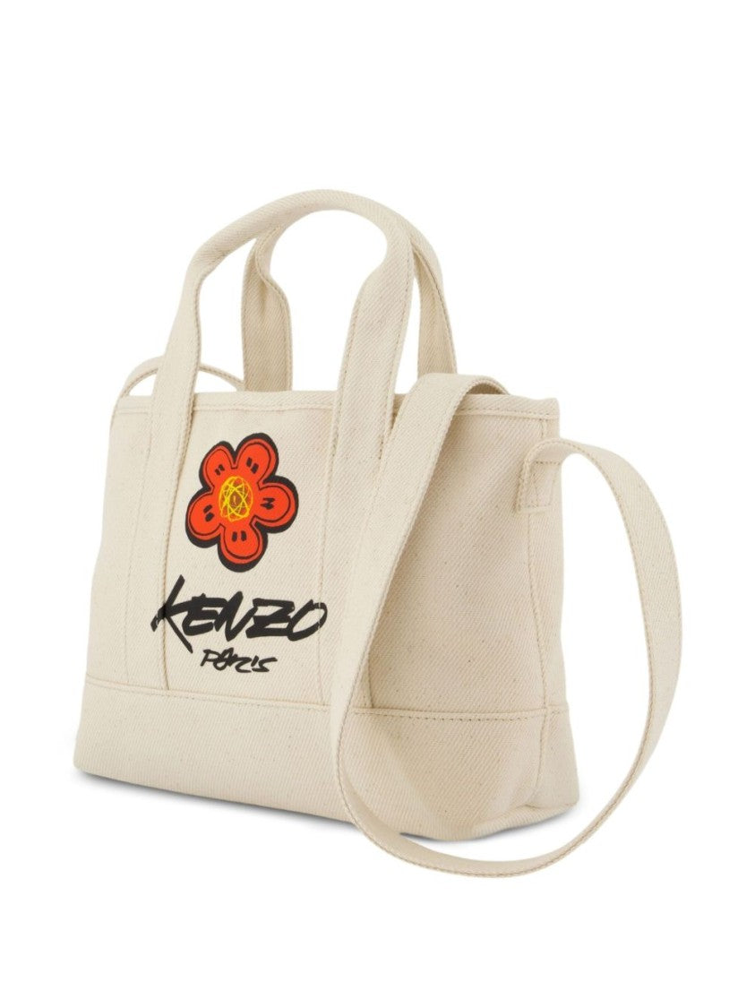 Kenzo Small Rectangular Cotton Tote Bag