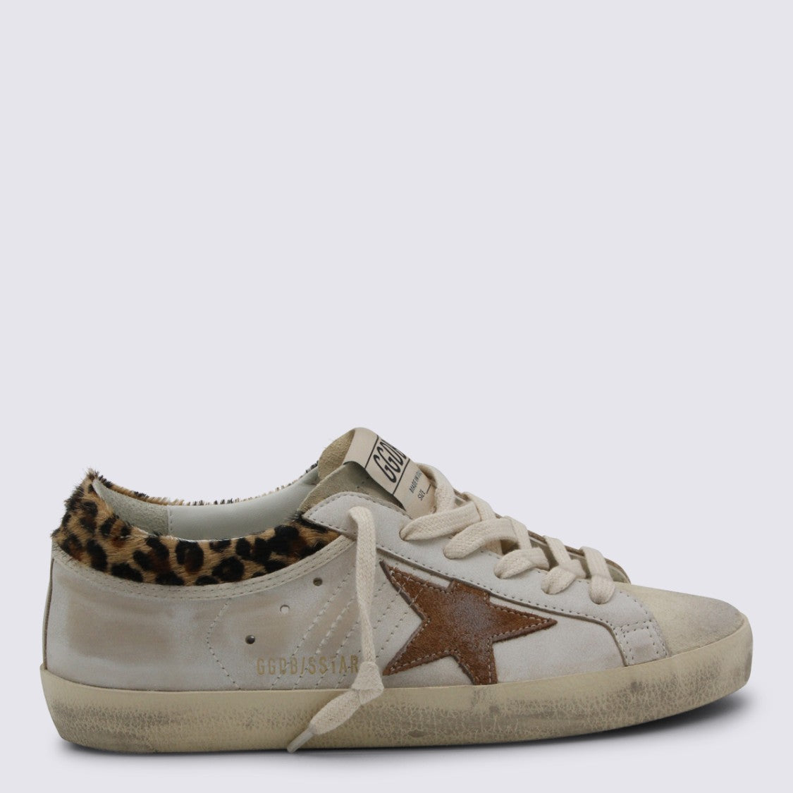 Golden Goose Leopard-Print Superstar Sneakers
