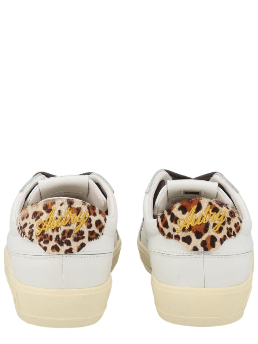 Autry Windscape Low Pony Cow Leather Low-Top Sneakers