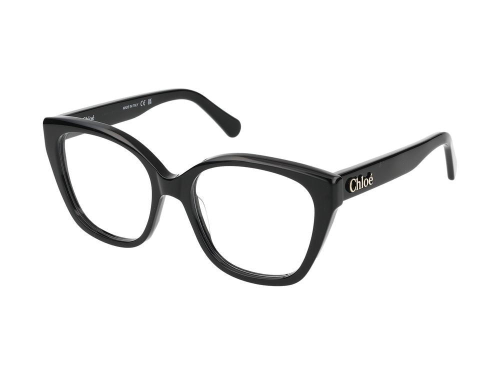 Chloé Black Ch0241o Acetate Oversized Square Frame Eyeglasses