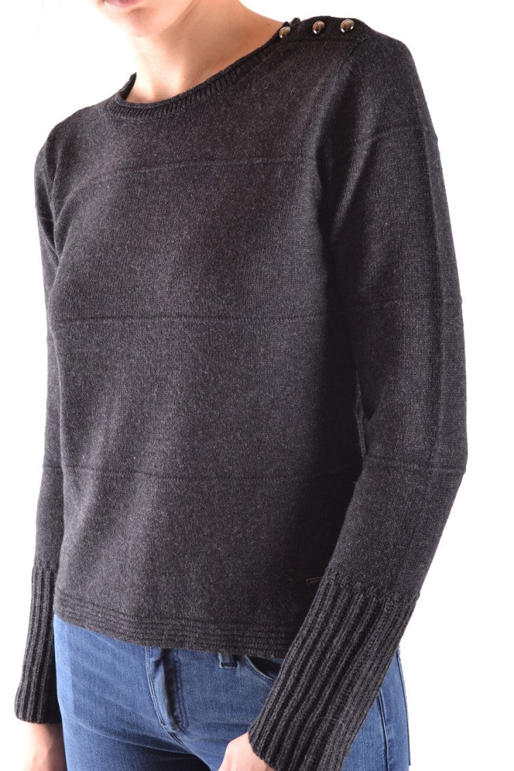 Armani Soft Knit Sweater With Button Detailing