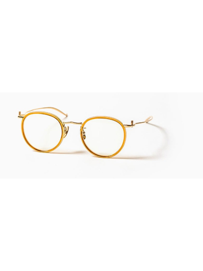 Pine Vibrant Round Optical Frames With High-Quality Metal And Cello-Metallo Composition