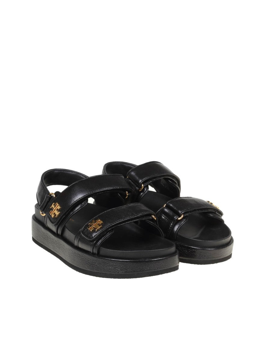 Tory Burch Kira Sandal In Black Leather