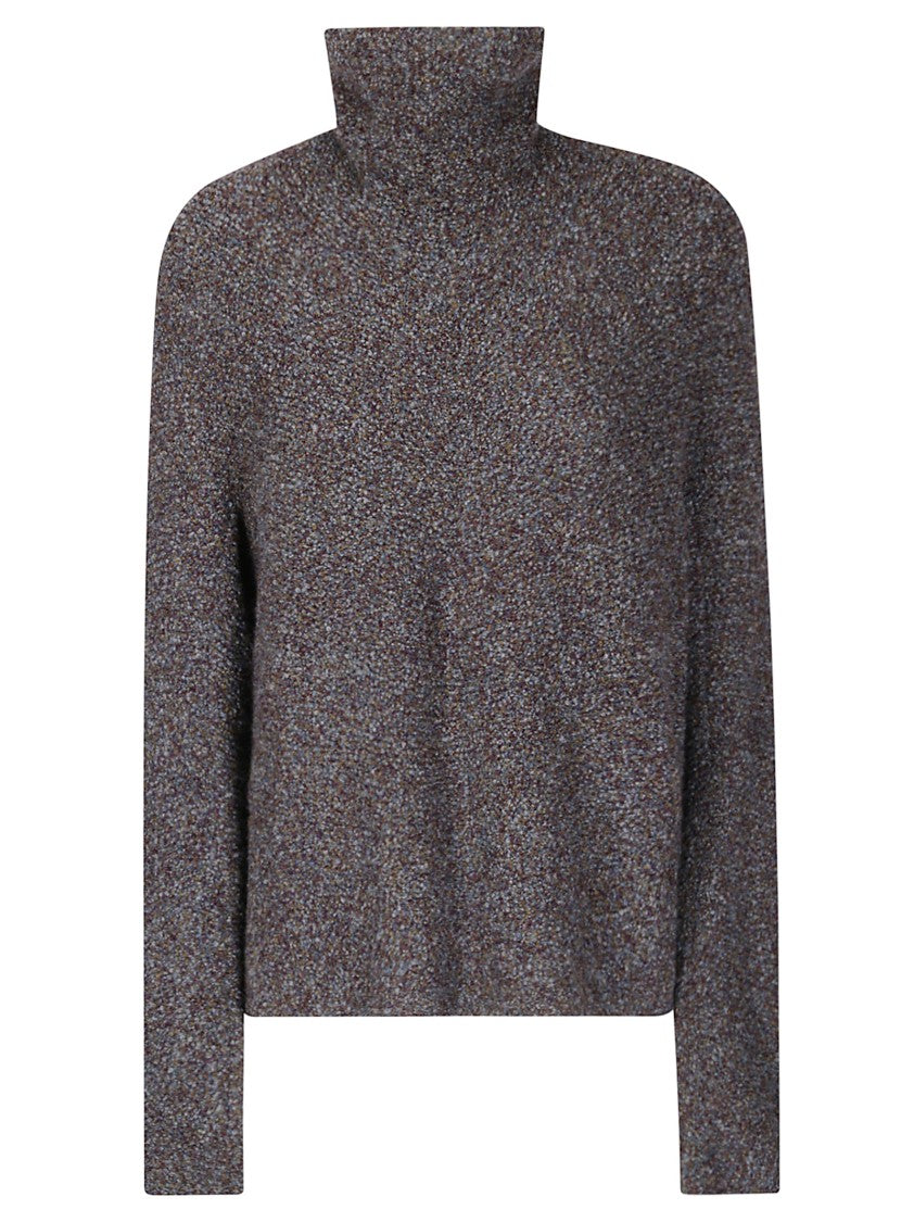 Boboutic Textured High-Neck Sweater