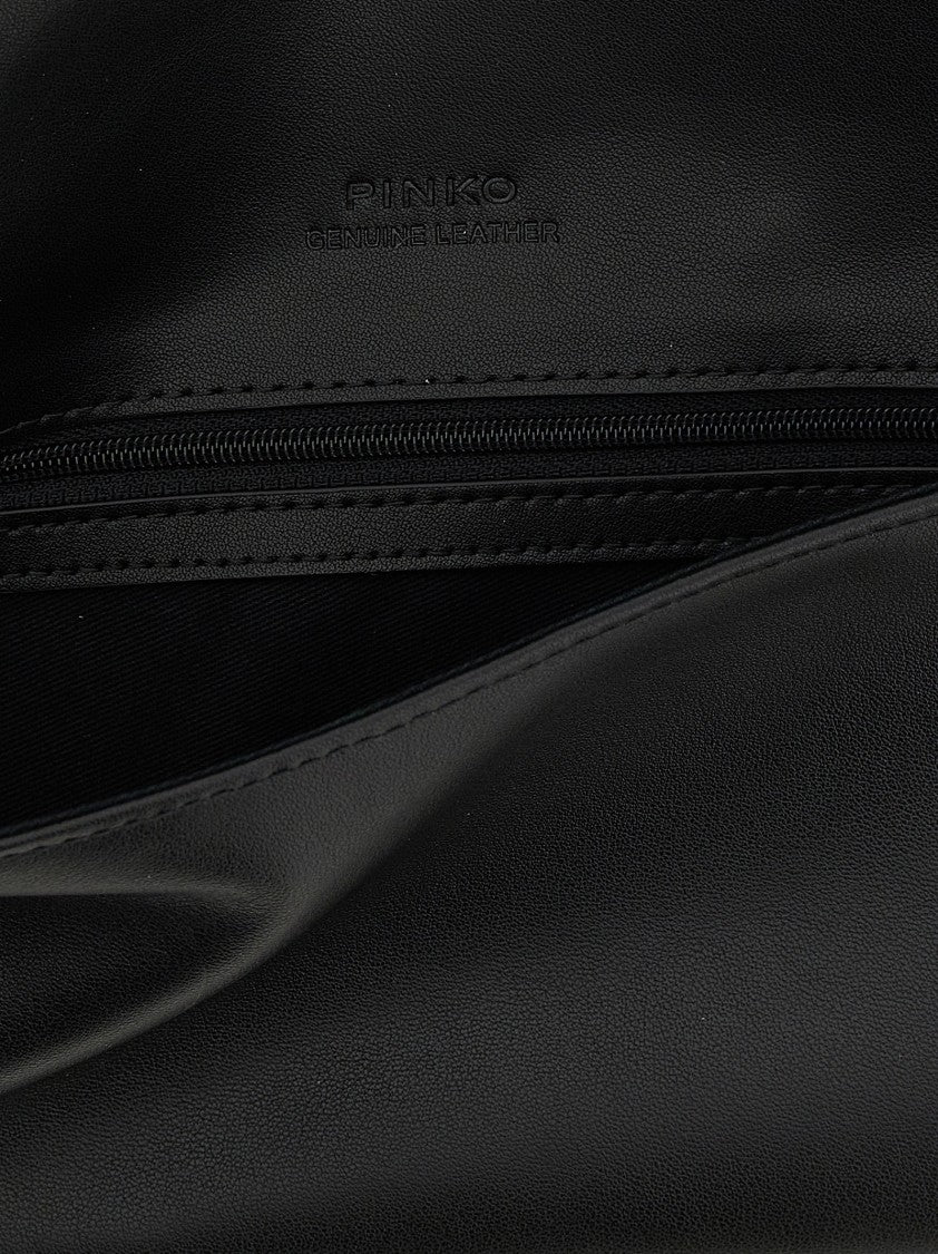 Pinko Medium 'Love Click Soft Horizontal' Clutch Bag