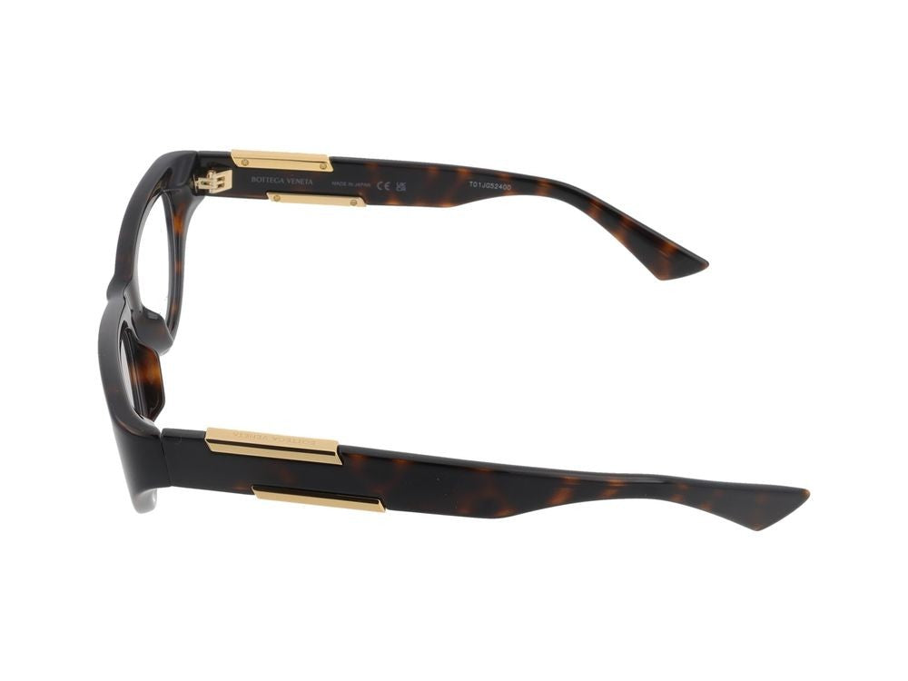 Bottega Veneta Bold Tortoiseshell Cat-Eye Eyeglasses