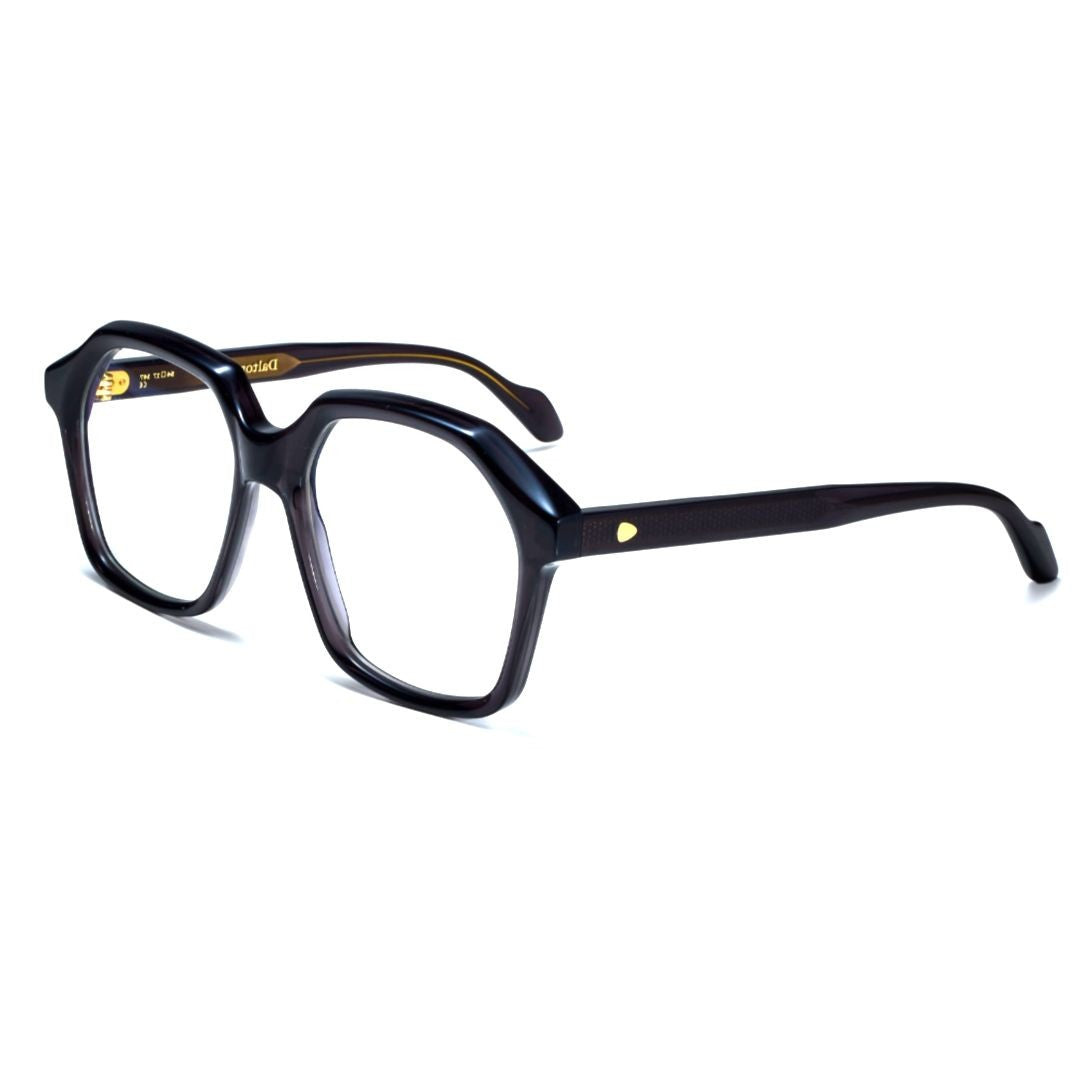 Hug Dalton 24K Bold Geometric Eyeglasses With Gold Accents