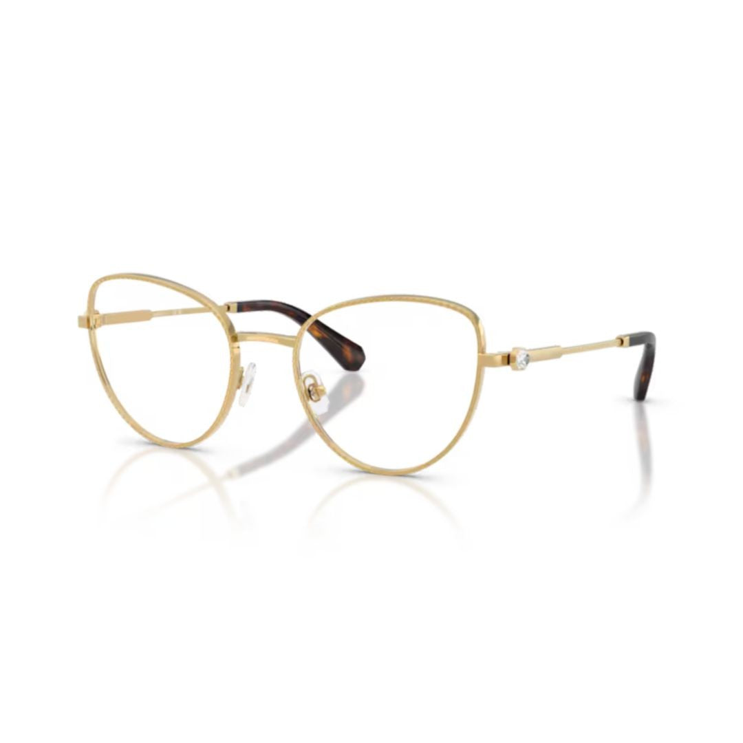 Swarovski 0Sk1022 Delicate Gold-Toned Cat-Eye Eyeglasses