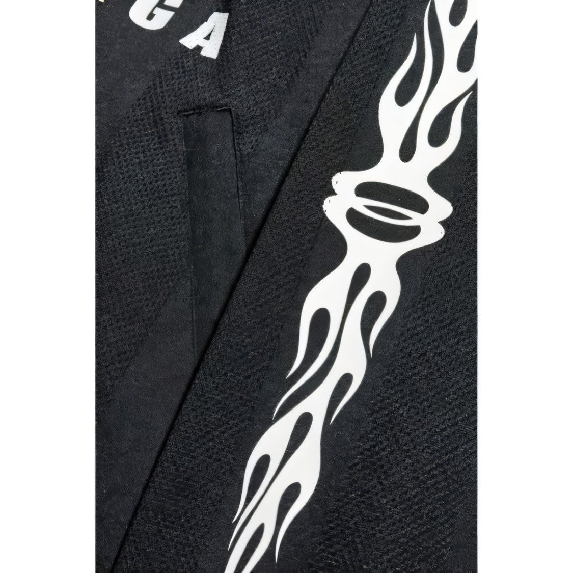 Balenciaga Relaxed-Fit Graphic Logo Jacket With High Collar